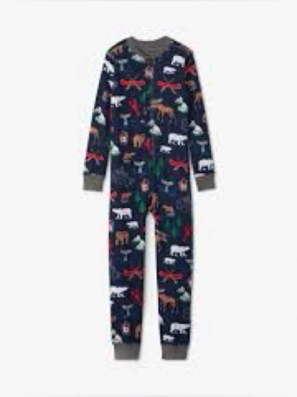Little Blue House/Hatley kids' union one piece all-over wild print Size 6 kids